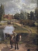 John Constable Flatford Mill oil painting artist